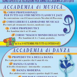 Corsi 2017-2018 Accademia Musicale e di Danza