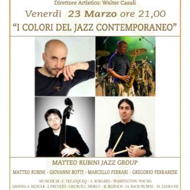 I COLORI DEL JAZZ CONTEMPORANEO – MATTEO RUBINI JAZZ GROUP