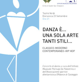 Spettacolo di Danza classica – moderna – contemporanea