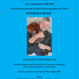 Master Class di Viola – M°Danilo Rossi