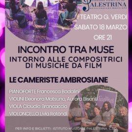 SECONDO CONCERTO STAGIONE MUSICALE 2023