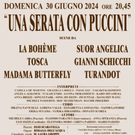 UNA SERATA CON PUCCINI (OPERA LIRICA 2024)